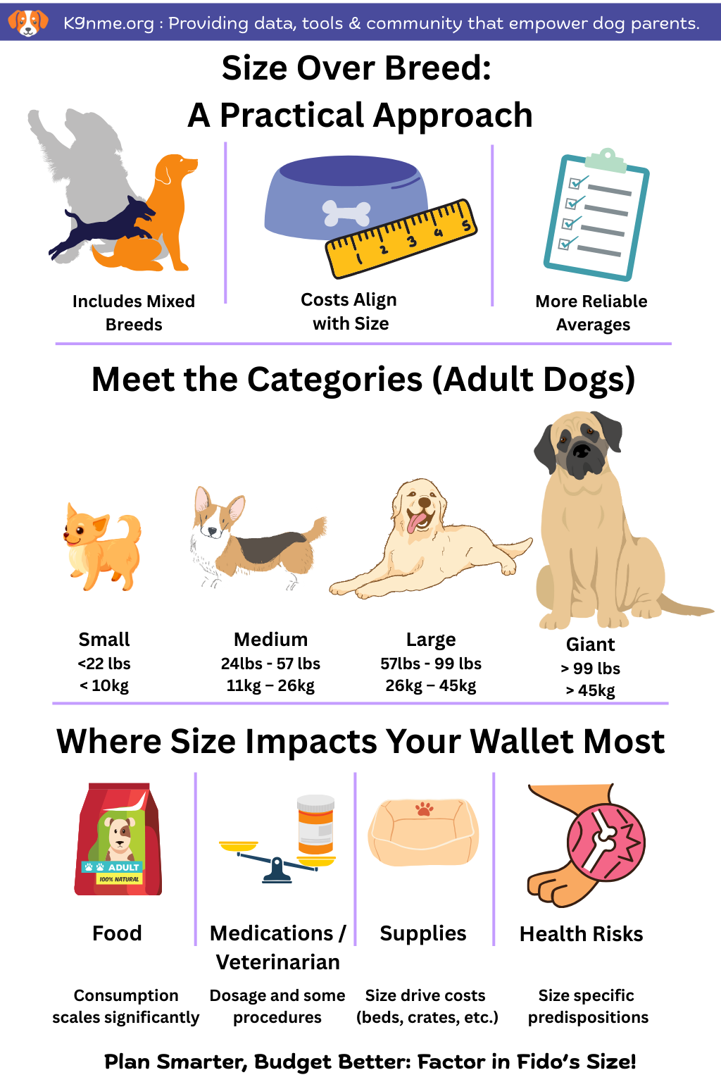 K9nMe Dog Care Index (DCI) Infographic