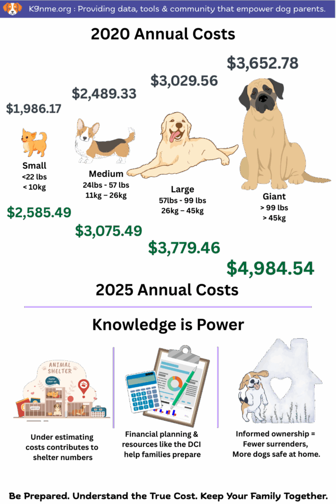 K9nMe Dog Care Index (DCI) Infographic
